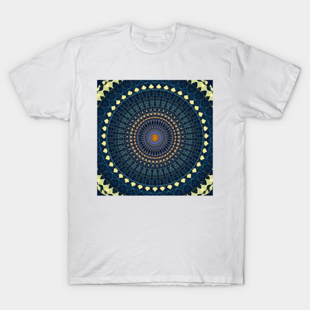 Sun Peace Mandala T-Shirt by laceylschmidt